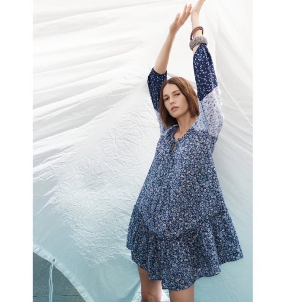 Zara mini floral dress